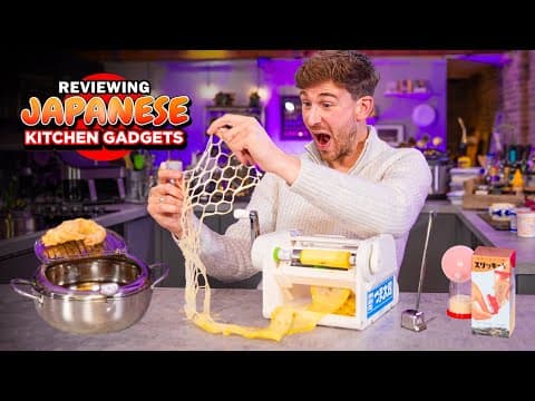 Reviewing Japanese Kitchen Gadgets | Sorted Food thumbnail