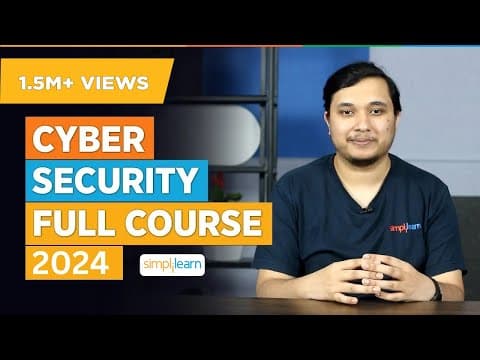 Cyber Security Full Course 2026 | Cyber Security Course Training For Beginners 2026 | Simplilearn thumbnail