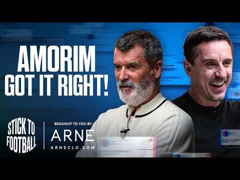 Amorim Got It Right, Salah Dropped & When Roy Met Marinakis! | Stick to Football EP 99 thumbnail
