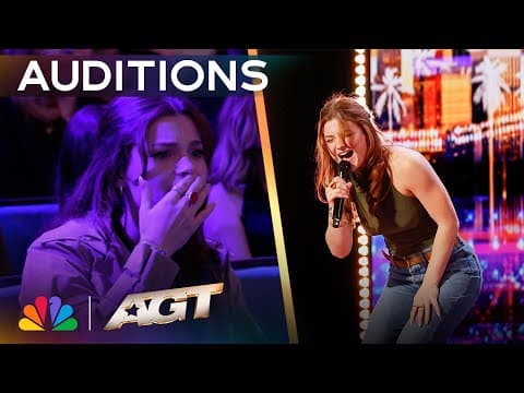Anna Wilson Has No Idea She's About To Audition... And Then She NAILS It! | AGT 2025 thumbnail