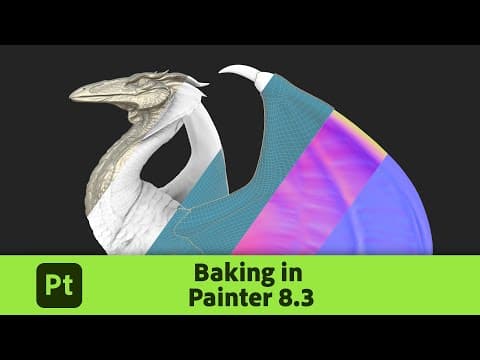 Baking in Substance 3D painter 8.3 thumbnail