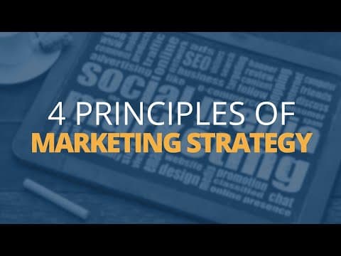 What Are the Four Key Principles of Marketing Strategy? thumbnail