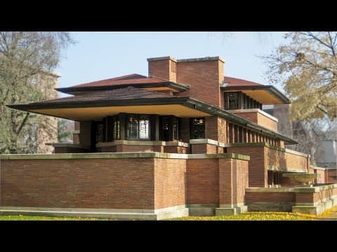 The Revolutionary Design of Frank Lloyd Wright's Robie House: The Birthplace of Modern Living thumbnail