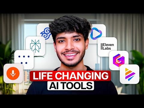These 8 AI TOOLS Will Change How You Live - Here’s Why! thumbnail