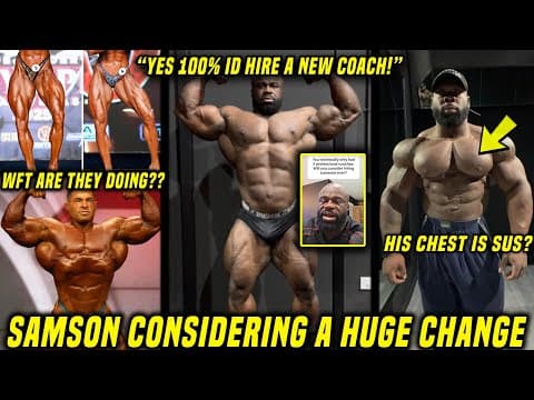 Samson Admits HE MIGHT NEED A NEW COACH + SEO SCANDAL Around Both Olympia Winners! + Keone Pearson thumbnail