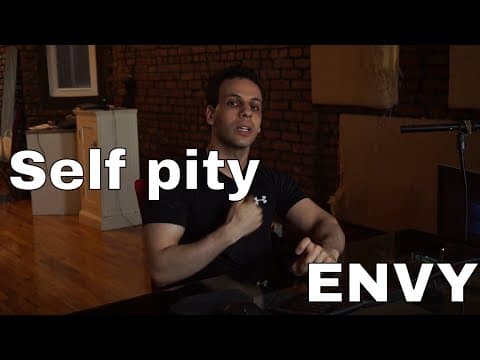Beware contracting self-destructive mindsets of self pity and envy thumbnail
