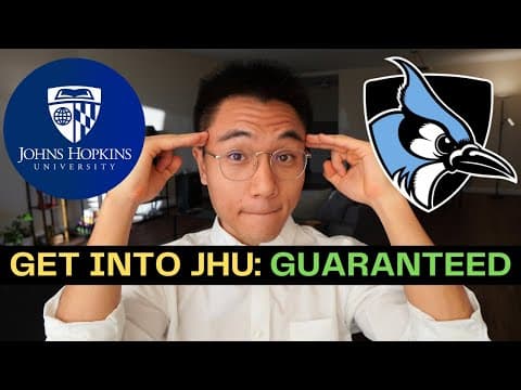 How to Get Into Johns Hopkins in 6 Minutes (Featuring An Essay That Worked!) thumbnail
