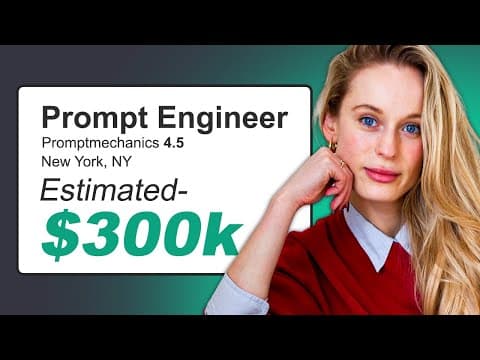 What is a Prompt Engineer And Why Does it Pay so Much? thumbnail