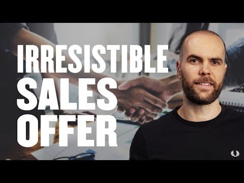 A New Approach To Selling That Makes People Buy — Masterclass w/Matt Essam thumbnail
