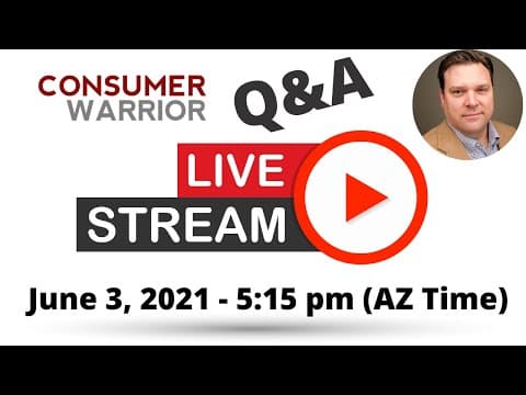 Live Q&A - Debt Collection Lawsuits, Bankruptcy, and More thumbnail