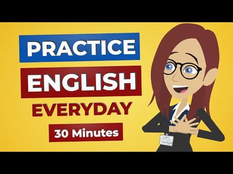 Everyday English Conversation Practice | 30 Minutes English Listening thumbnail