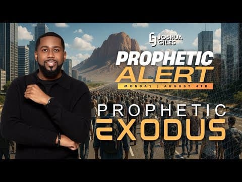 A Prophetic Exodus! thumbnail