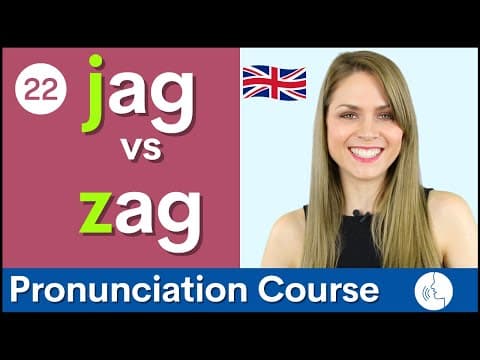 Practice Your English Pronunciation j /dʒ/ vs /z/ Sounds | Course #22 thumbnail