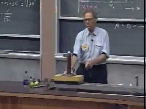 Lec 03: Vectors | 8.01 Classical Mechanics, Fall 1999 (Walter Lewin) thumbnail