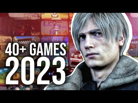 ALL 40+ Video Games I PLAYED and FINISHED in 2023!!! | Including New Releases and Retro Classics thumbnail