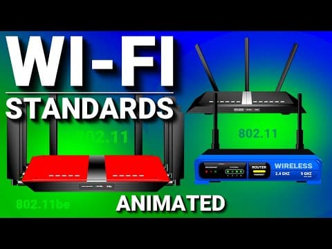 WIFI (wireless) Standards and Generations Explained thumbnail