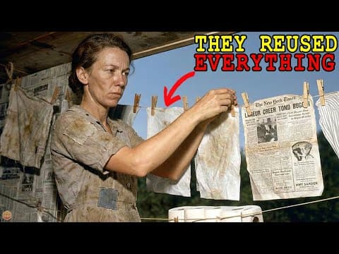 30 Old-School Household Methods Poor Families Used to Survive Hard Times thumbnail