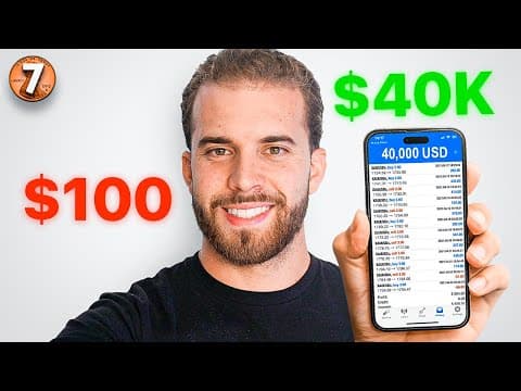 I Tried to Turn $100 Into $40,000 in 49 Days Trading Forex thumbnail
