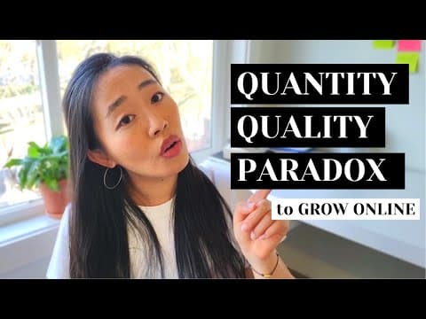 How to Balance Quality and Quantity in Content Creation thumbnail