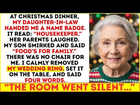 My Son Watched Them Strip Me of My Seat at Christmas — So I Walked Away and Took Everything Back thumbnail