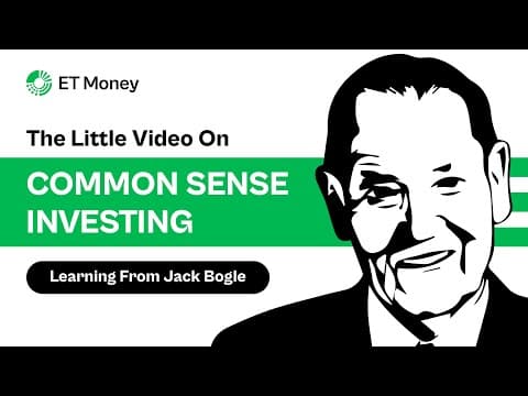 Jack Bogle's Common Sense Investing Principles thumbnail