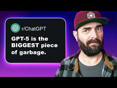 Why everyone HATES GPT-5 (and how to fix it) thumbnail