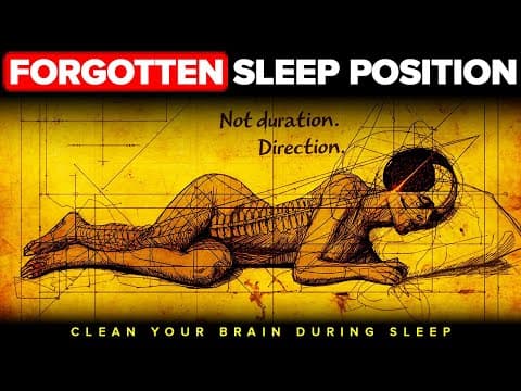 Neuroscience Confirms the Ancient Sleep Position That Cleans Your Brain thumbnail