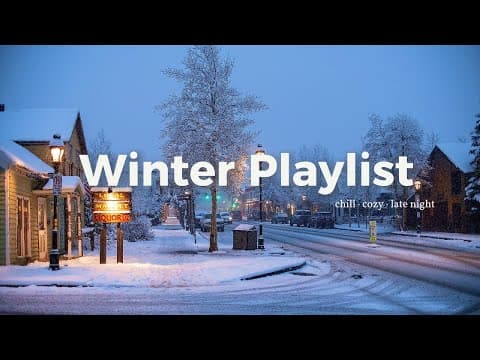 눈 오는 겨울에 딱 듣기 좋은 팝⛄❄️ | Winter Pop Playlist thumbnail