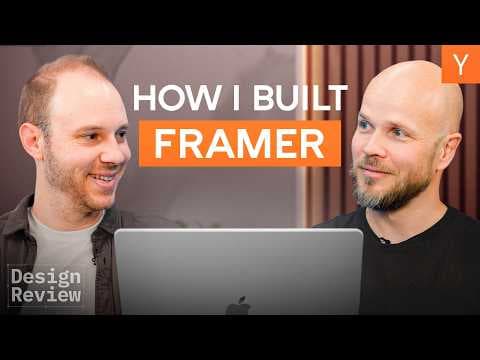 CEO of Framer: Why Designers Should Become Founders thumbnail