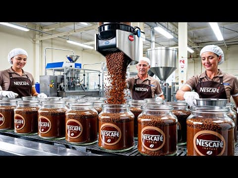How Instant Coffee Is Made In Factory thumbnail