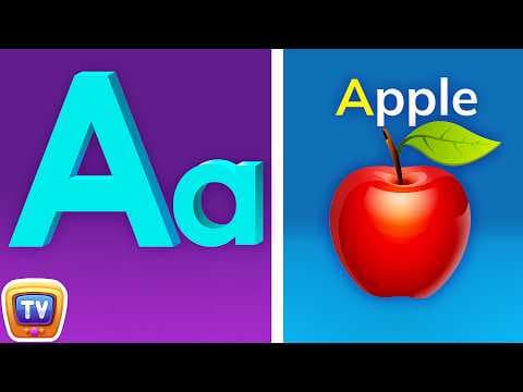 Phonics Song with TWO Words - A For Apple - ABC Alphabet Songs with Sounds for Children thumbnail