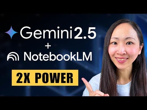 Why the NEW Gemini 2.5 Pro + NotebookLM is 2X POWERFUL thumbnail
