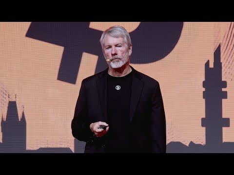 Michael Saylor: The Power of 21 | BTC Prague 2025 Keynote Speech thumbnail