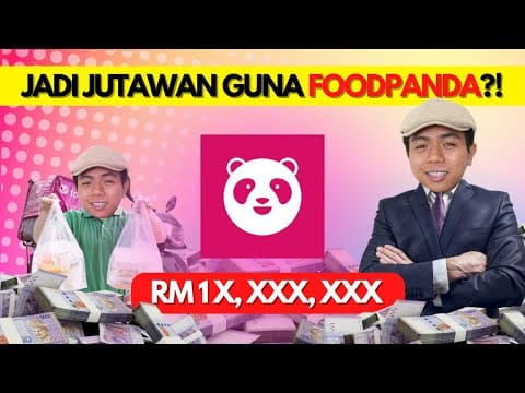 Makan Foodpanda Hari2 Lagi Murah?! Bagaimana Cara Saya Lakukan?! Jadi Jutawan Pulak Tu!! DausDK thumbnail