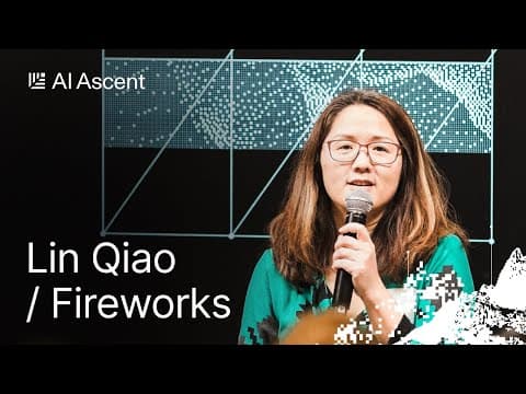 How to Scale AI Application Inference 100x ft. Fireworks’ Lin Qiao thumbnail