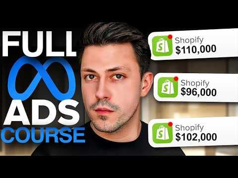 How To Run Facebook Ads To Hit $100k/Days - FREE COURSE thumbnail
