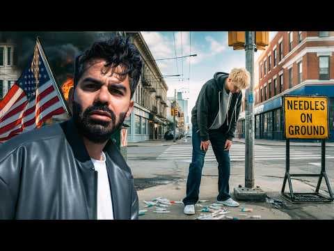 دخلت مدينة الزومبي في أمريكا!! (أخطر المخدرات في العالم) 🇺🇸 thumbnail
