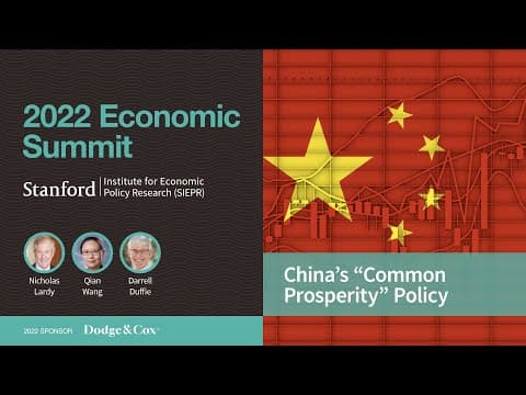 China's "Common Prosperity" Policy Panel thumbnail