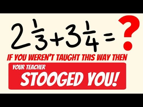 What’s the Quick Trick for Adding Mixed Numbers? thumbnail