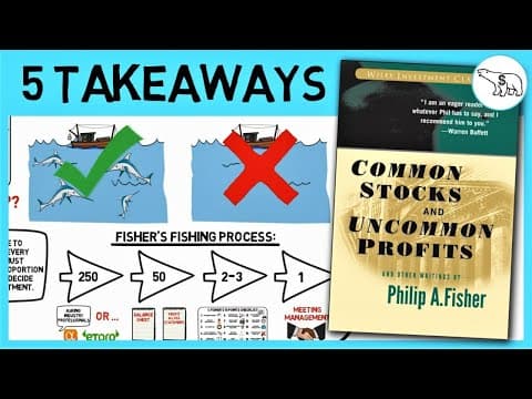 COMMON STOCKS AND UNCOMMON PROFITS SUMMARY (BY PHILIP FISHER) thumbnail