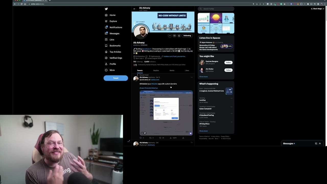 YouTube video player