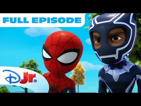 Marvel's Spidey and his Amazing Friends Full Episode! 🕷️ | Black Panther's Tech Chaos | @disneyjr thumbnail