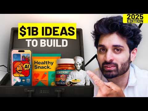 100 Game Changing startups to build in 2025 thumbnail