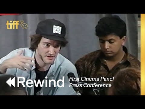 FIRST CINEMA feat. Quentin Tarantino, M.Night Shyamalan, Baz Luhrmann, and more (1992) | TIFF REWIND thumbnail