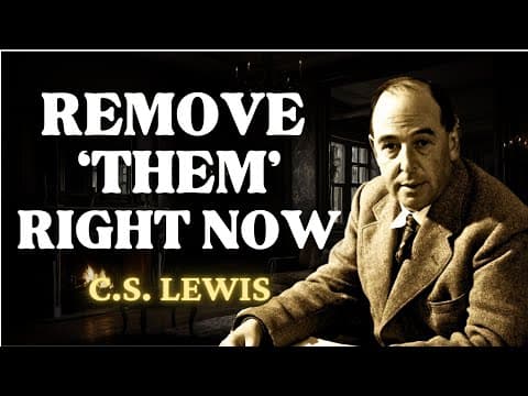 7 Signs God Wants You To Cut Someone Off IMMEDIATELY | C.S Lewis 2024 thumbnail