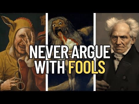 How Intelligent People Should Deal With Stupid Ones | Schopenhauer thumbnail