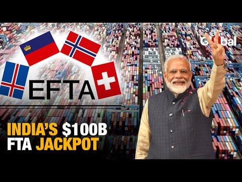 India’s Historic FTA With Europe’s Wealthiest Economies | A Strategic $100 Billion Game-Changer thumbnail
