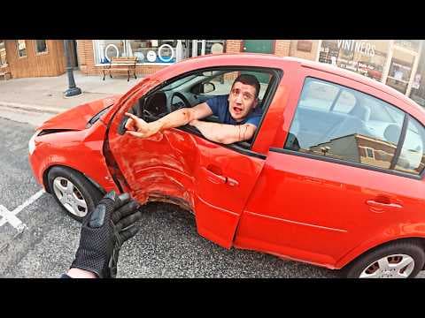 Alleged Drunk Driver Crashes Into Tree… Begs Biker Not to Call Cops thumbnail
