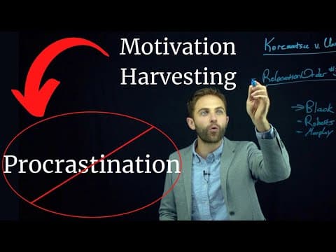 Lecture #7 - My Method for Defeating Procrastination thumbnail