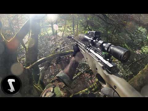 Airsoft Sniper Hides in TREETOPS and Wipes Out EVERYONE. thumbnail